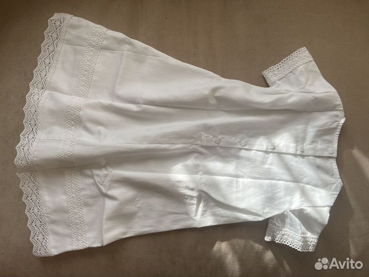 Новая Крестильная рубашка 80