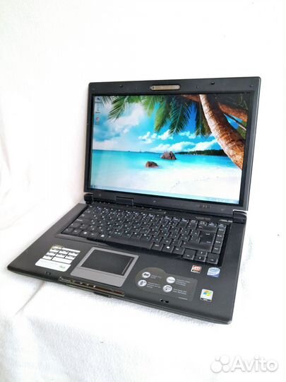 Ноутбук asus Intel core 2, AMD Radeon 3Gb/160Gb