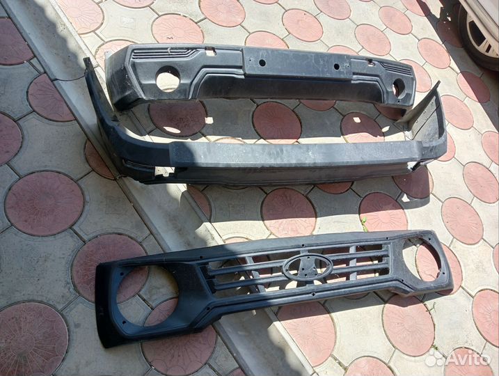 Бампер на ниву bronto