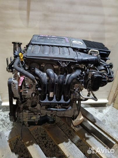 Двигатель Mazda Demio DE3FS ZJ