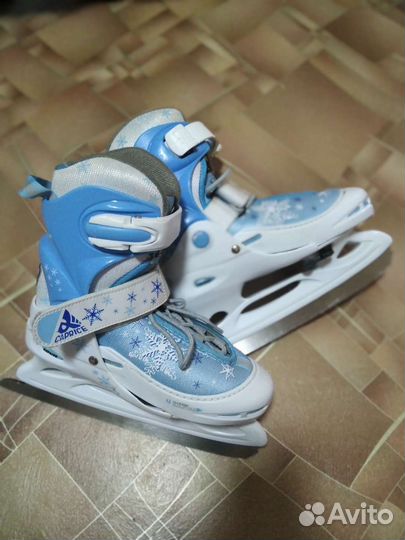 Коньки детские раздвижные 30 33