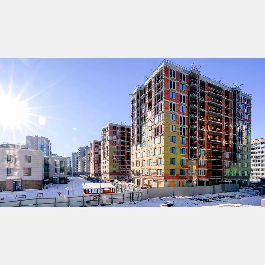 2-к. квартира, 68,8 м², 7/11 эт.