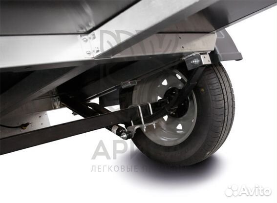 Прицеп легковой с тентом 30 см. Дачный