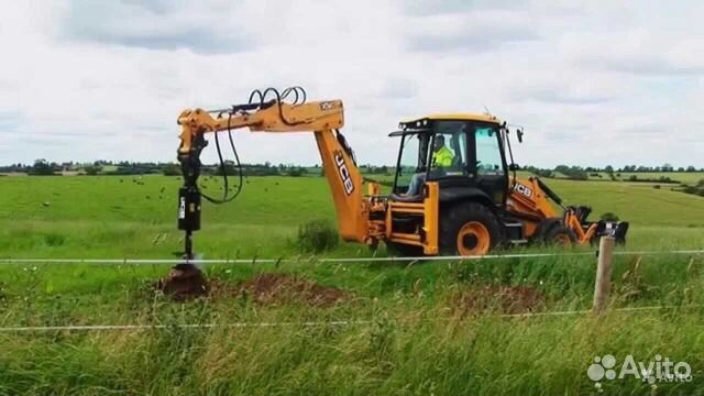 Услуги экскаватора-погрузчика JCB