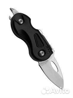 Нож складной с фонариком With Armour (WA-033BK)