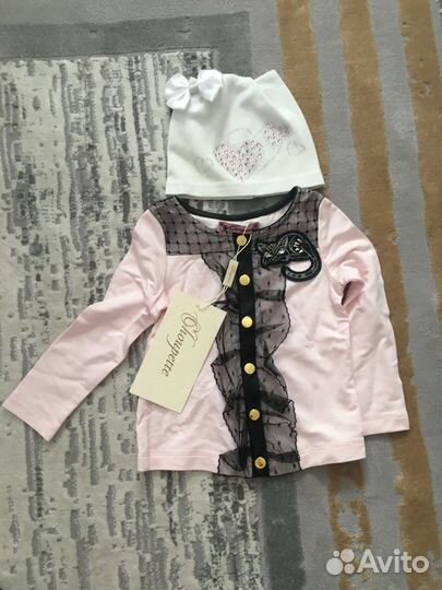 Вещи пакетом фирменные на девочку 1,5 года рост 84