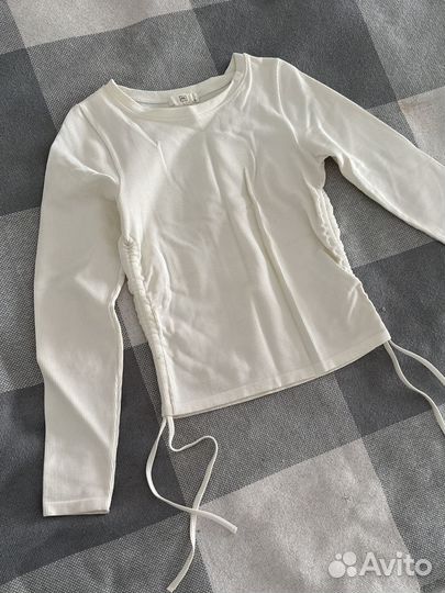 Лонгслив с регулируемой длиной