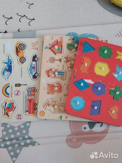 Развивающие игрушки деревянные