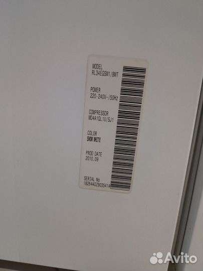 Холодильник Samsung no frost