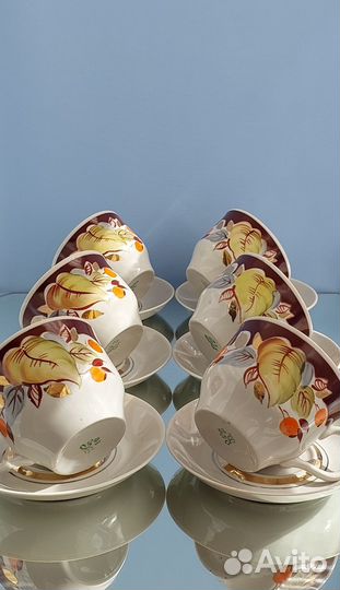 Сервиз чайный фарфор Полонне