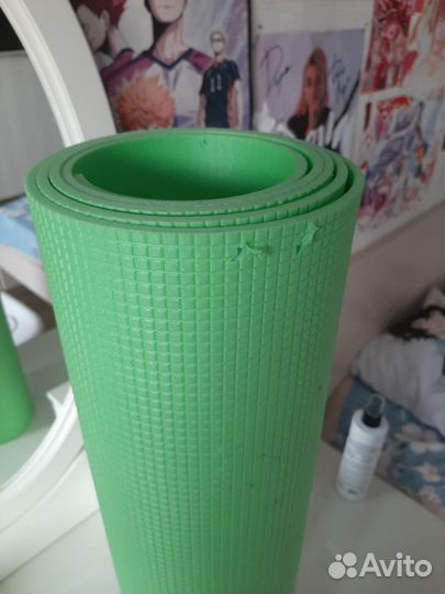 Коврик для йоги и фитнеса