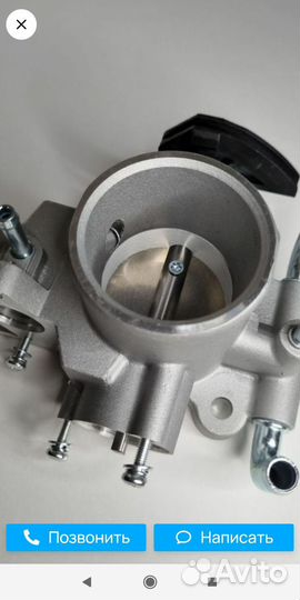 Дроссельная заслонка ваз 2112 52-го диаметра