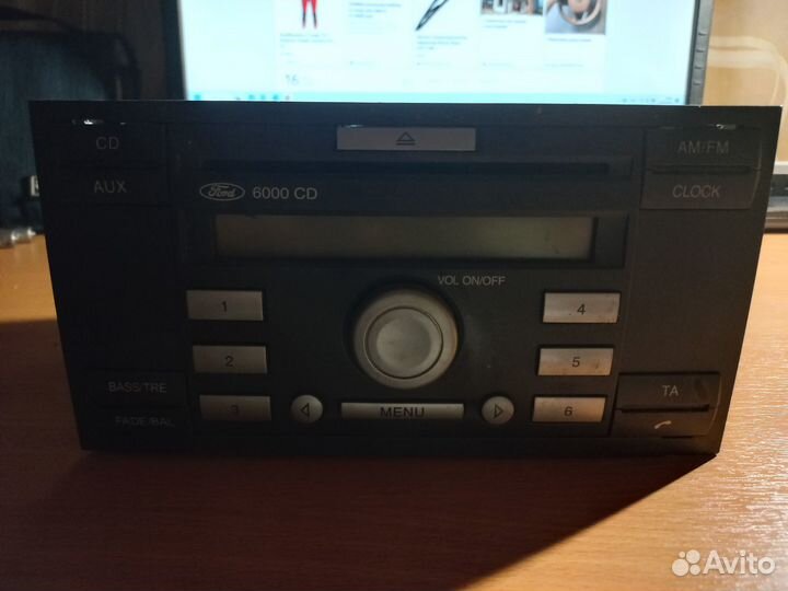 Штатная Магнитора для Ford Focus 2 6000 CD
