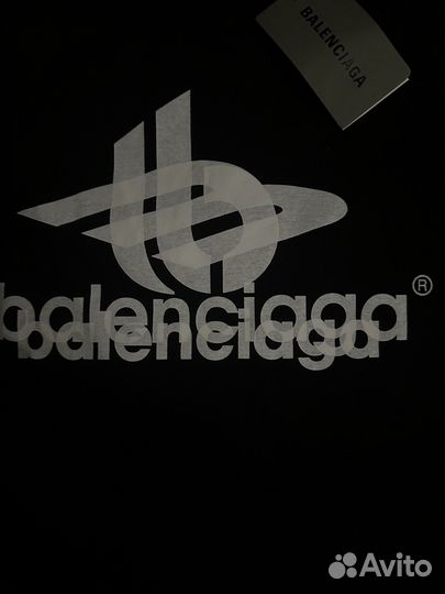 Balenciaga Layered sports T-shirt футболка