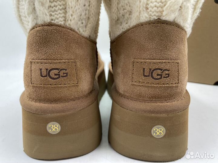 Женские Угги UGG Classic Sweater Letter