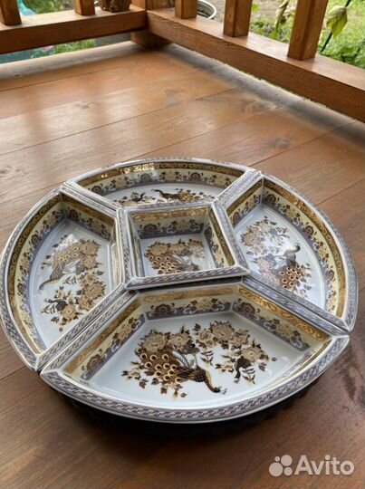 Менажница фарфор вращающаяся