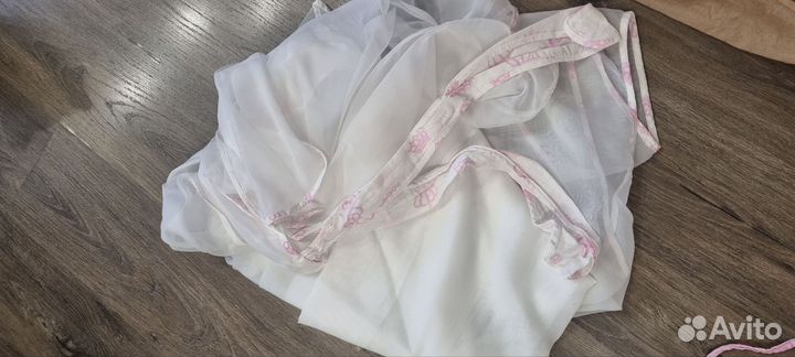 Бортики в кроватку для девочки