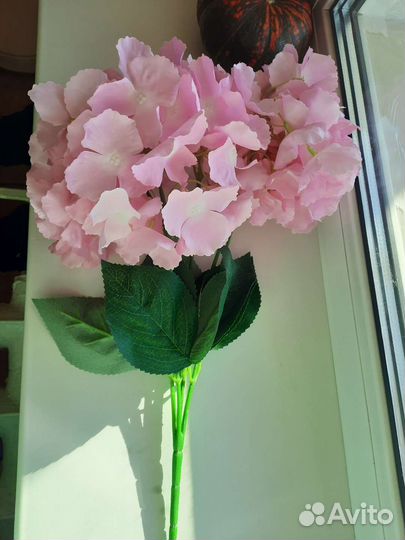 Искусственные цветыгортензии, цветы для декора