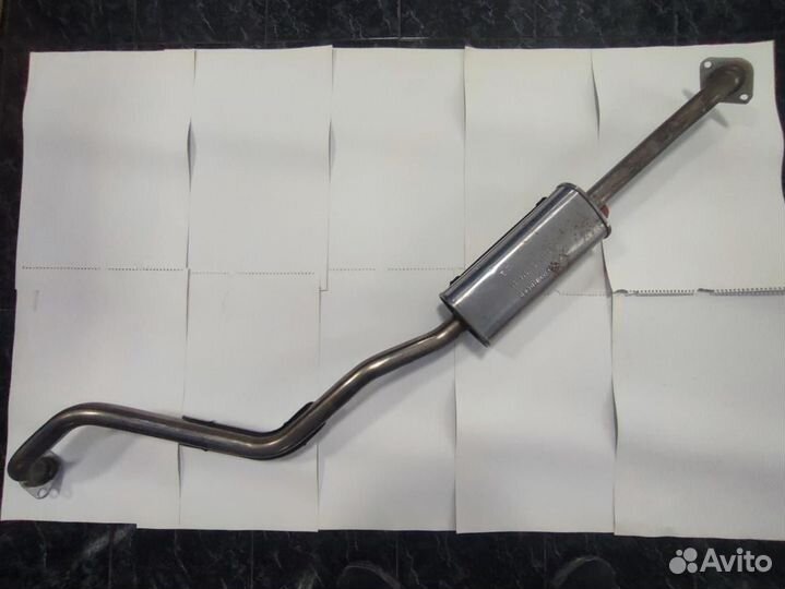 Глушитель Hyundai Solaris Kia RIO Солярис Киа Рио
