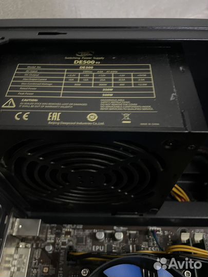 Игровой пк gtx 1050TI