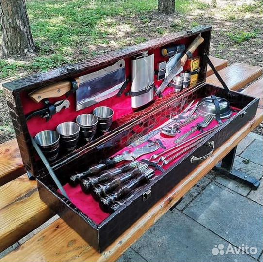 Набор для пикника подарочный набор шашлыка