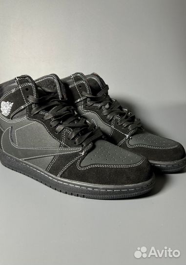 Кроссовки Travis Scott X Air Jordan Black Phantom