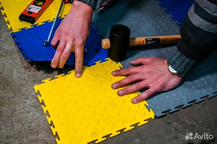 Модульные полы для гаража