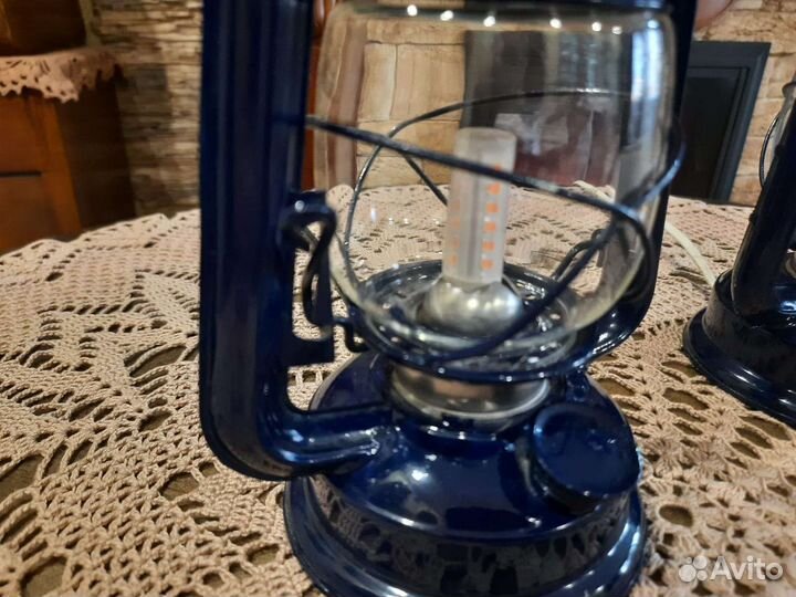 Керосиновая лампа, декоративная