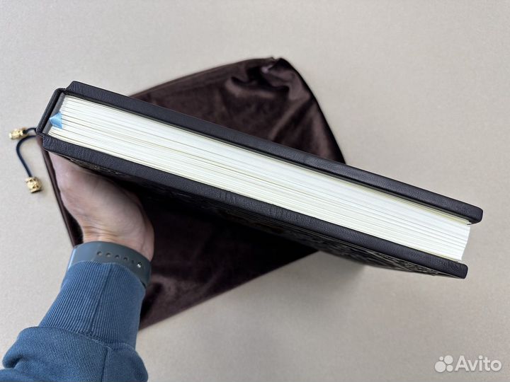 Книга благодарности(Кожаная книга в мешочке)