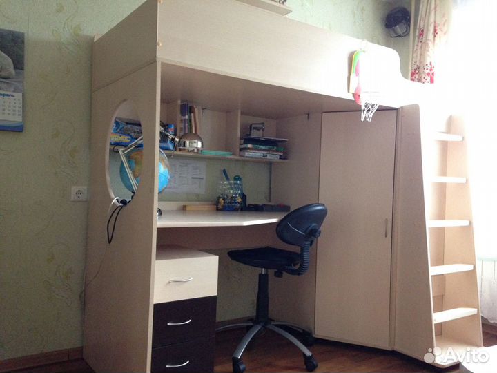 Детская кровать чердак