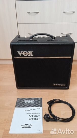 Ламповый гитарный комбоусилитель VOX VT40+ 60Вт