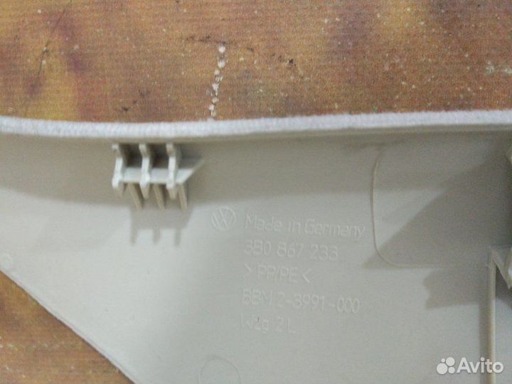 Обшивка салона левая Volkswagen Passat B5 APU/1