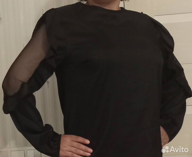 Пакет женских вещей, осень весна вещи 46/48р бу