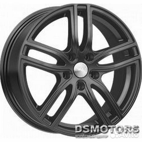 Диски Брайтон 7.0/17 5x114.3 ET39 d60.1 чёрный бар
