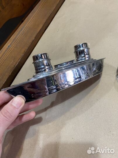 Антикварные перечница, солонка, царская Россия