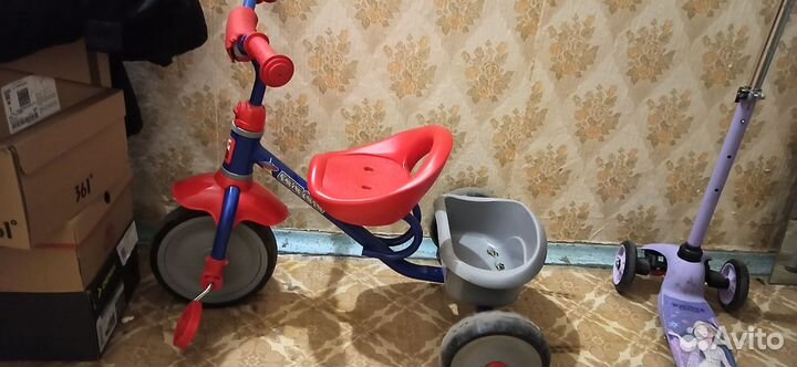 Детский трехколесный велосипед
