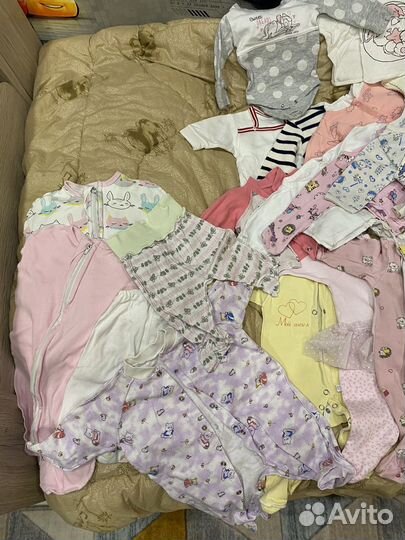 Вещи пакетом 56 62 68 размер