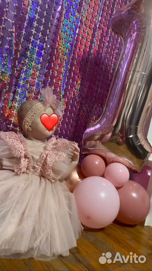 Платье на годик