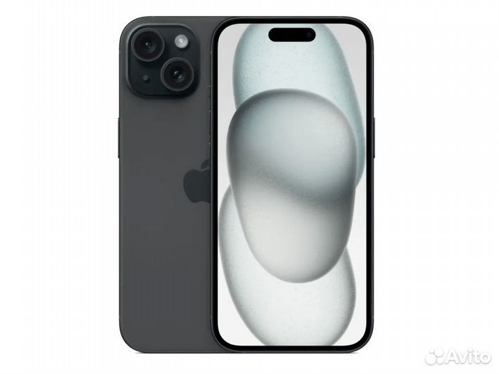 Смартфон Apple iPhone 15 256Gb Black (eSIM)