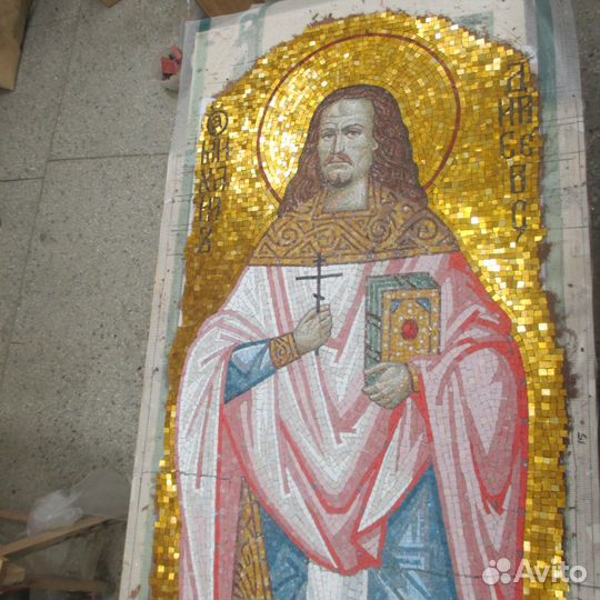 Иконопись, роспись храмов, мозаика