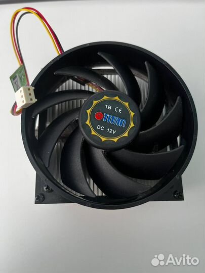 Куллер для процессора titan DC-K8N925B/R 95вт