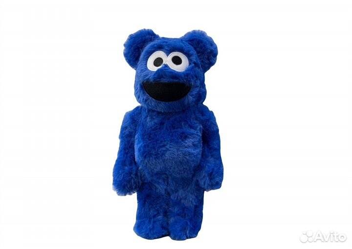 Bearbrick x Sesame Street Cookie Monster 400