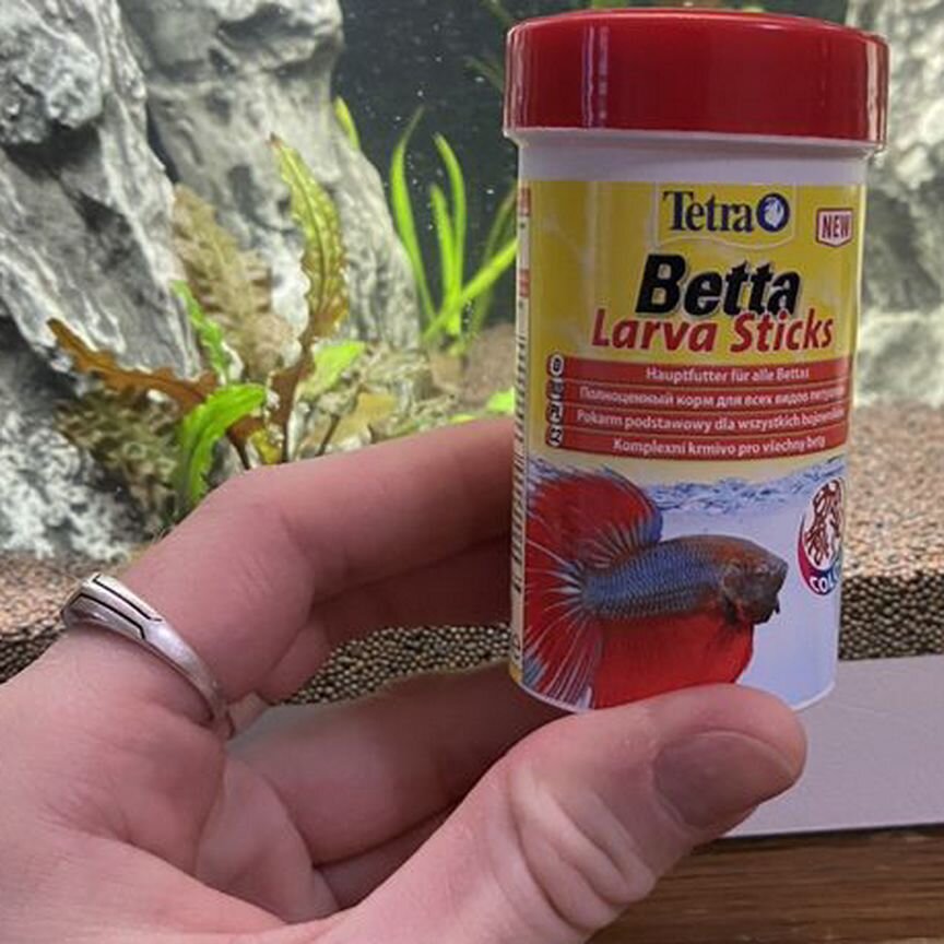 Корм для петушков Tetra Betta Larva Sticks