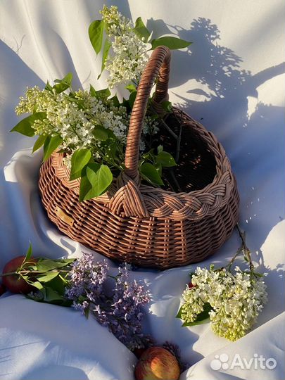 Корзина плетеная