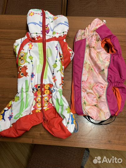 Комбинезон и жилет для собак средних пород