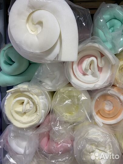 Поролон некондиция 2-8 см