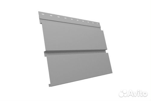 Сайдинг Квадро брус 0,5 Satin RAL7004