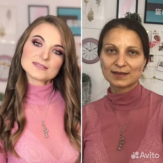 Визажист /Макияж /Локоны /Биотатуаж бровей