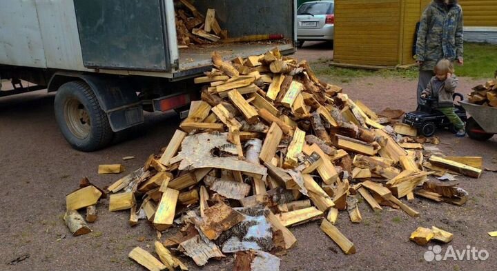 Дрова колотые Осина