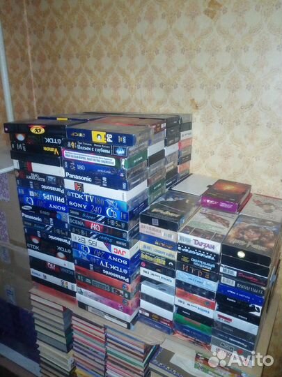Видеокассеты VHS. Коллекция. Много
